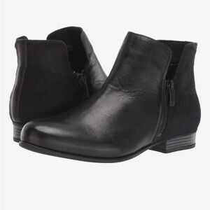 NWOT - Eric Michael Isabella Booties - Color: Black Leather - Size: 6.5/EU 37